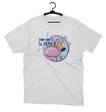 Splish Splash Summer Flamingo - Kids Short Sleeve