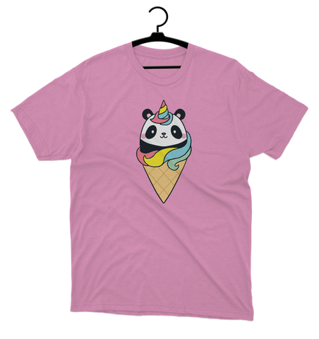 Panda Cone - Kids Short Sleeve